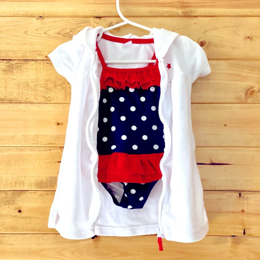 Carters Swimsuit & Cover Set - 9m